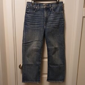 Madewell High Rise Wide Leg Jeans